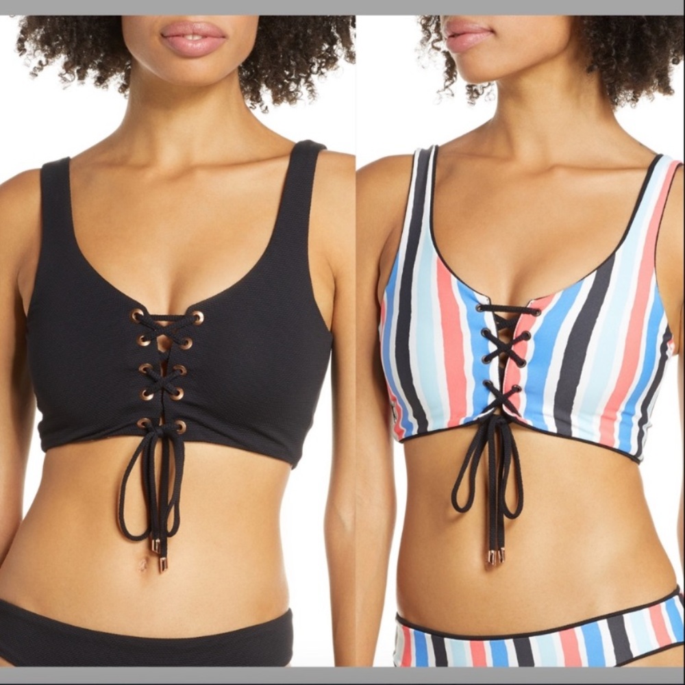 NWT! Maaji Striped Top